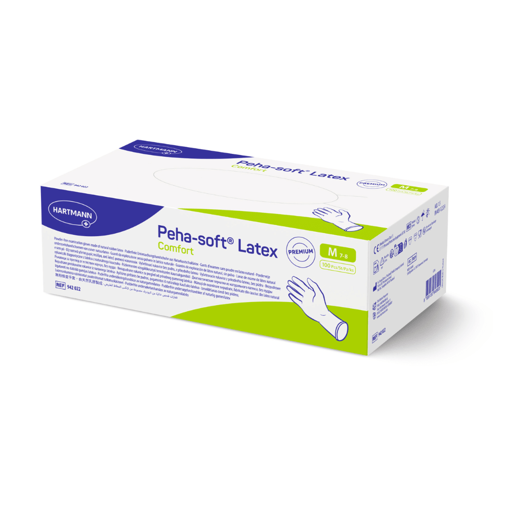 peha soft handschuhe m Hartmann Peha-soft latex comfort Einweg-Untersuchungshandschuhe