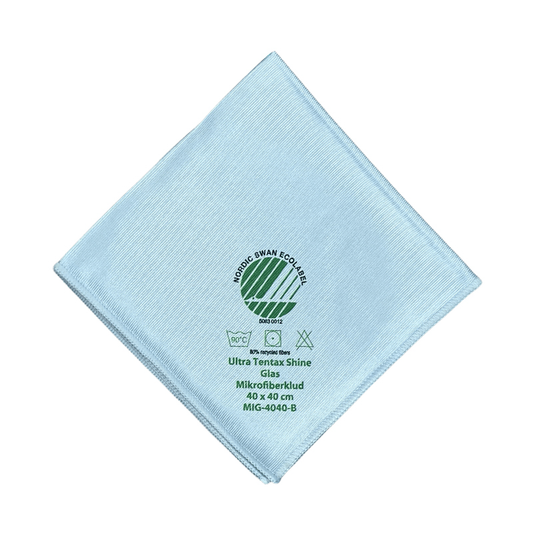 Numatic Ultra Shine Tentax Glas TBS, 40 x 40 - blau | Packung (1 Stück)