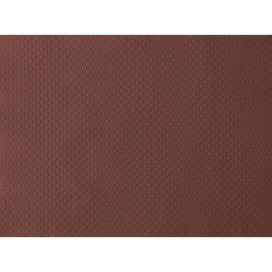 Die Nahaufnahme des Kastanie Papier-Tischsets 30x40 cm der Duni GmbH zeigt eine dezent gepunktete Struktur - ideal für Feiern. Die gleichmäßige Beleuchtung hebt die edle Kastanienoberfläche hervor. Packung mit 500 Stück.