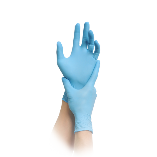 MaiMed-solution100 Latexfreier Handschuh, blau, 100St./Box