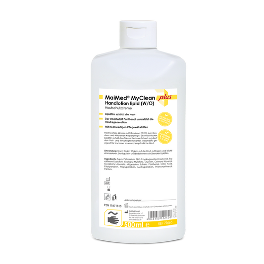 MaiMed MyClean Handlotion lipid (W/O) Hautschutzcreme (Wasser-Ölbasis)