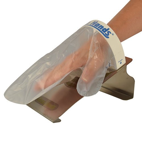 papstar handschuhe PAPSTAR Clean Hands Base Kit, Edelstahl, 11,5x12,7x22 cm, silber