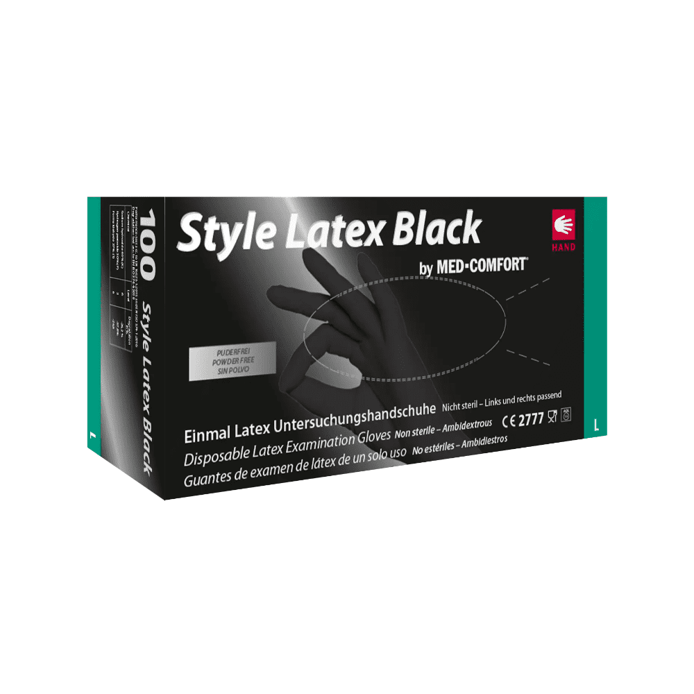 latex handschuhe schwarz s AMPri Style Latex Black Latexhandschuhe, schwarz