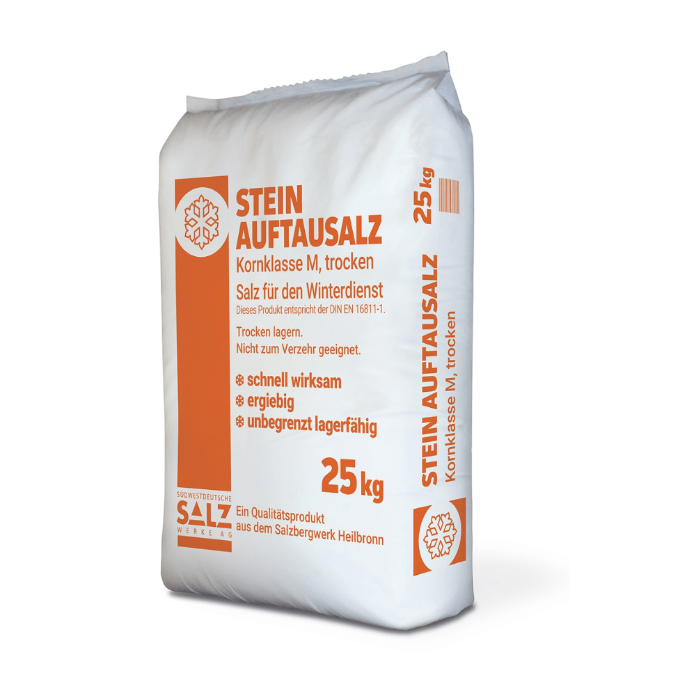 streusalz ohne handschuhe SWS Stein-Auftausalz Streusalz Kornklasse M, Sack (25 kg)