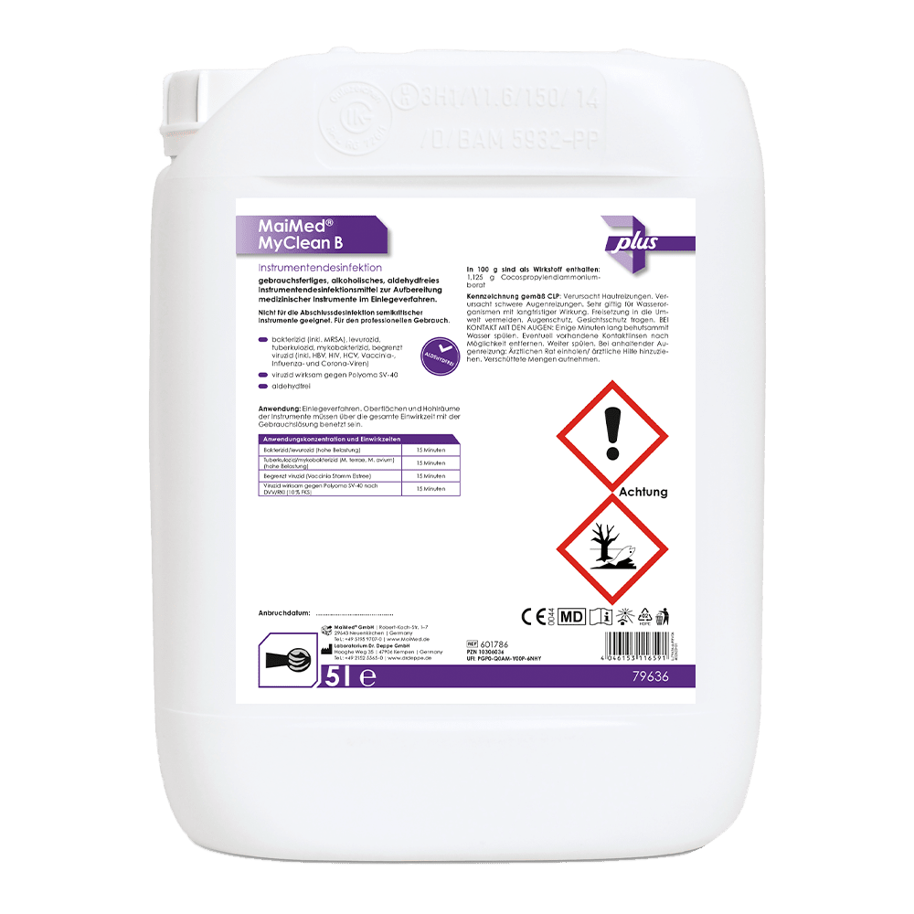 MaiMed MyClean B drill bath 5l/can, 1 piece | Canister (5 l)