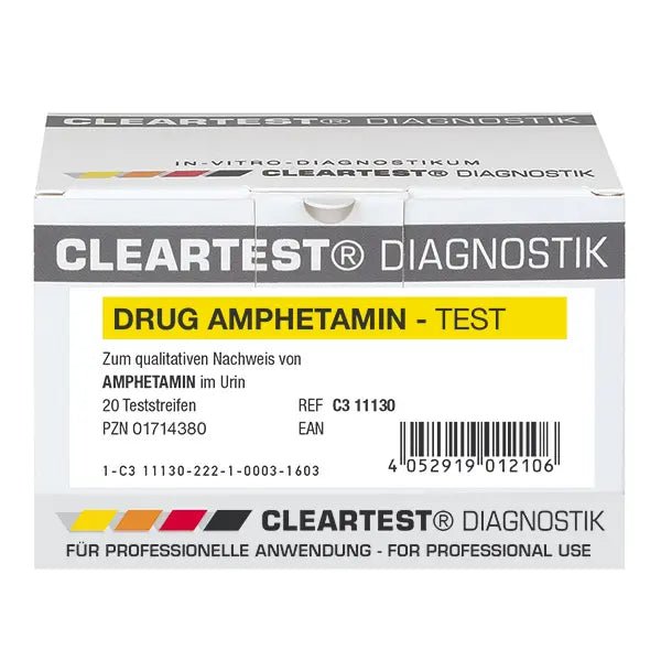 Cleartest Drug, Tetrahydrocannabinol 50ng/ml, Pack: 20 Stück | Packung (20 Tests)