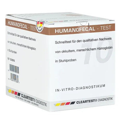 Cleartest Humanofecal, Pack: 50 Teste | Packung (50 Tests)