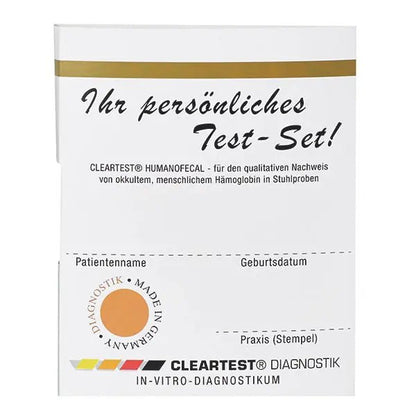 Cleartest Humanofecal, Pack: 20 tests | Pack (20 tests)