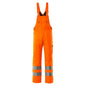 MASCOT® Lech winter dungarees, hi-vis orange