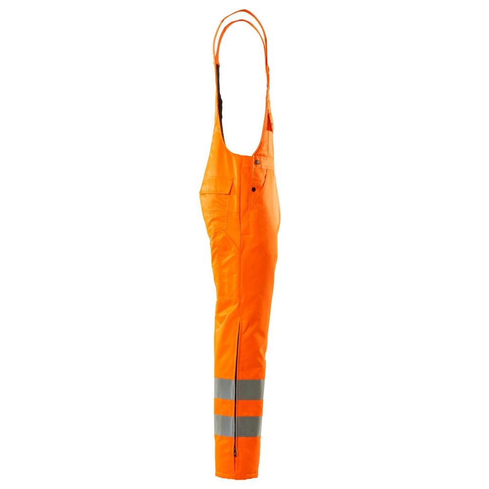 MASCOT® Lech Winterlatzhose, hi-vis orange