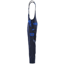 MASCOT® Monza dungarees, navy/grain blue
