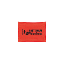 Erste-Hilfe-Set Waldarbeiter in einer Reißverschluss-Nylontasche orange