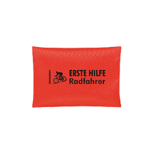 Erste Hilfe Radfahrer orange