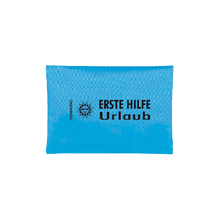 Erste Hilfe Urlaub blau