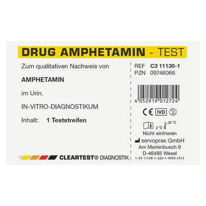 Cleartest Drogentest Extasy Einzeltest | Stück (1 Test)