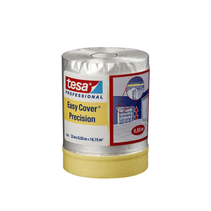 tesa Professional 4365 Easy Cover Precision PLUS HDPE Film, Transparent, 33 m x 550 mm