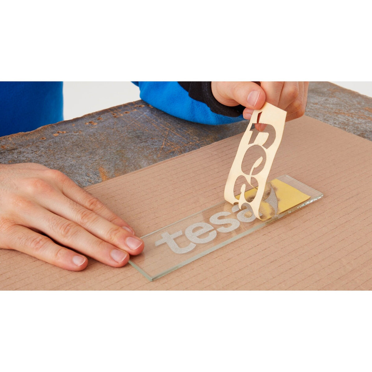 tesakrepp 4434 Elephant Skin Special Masking Tape, Yellow – Applications