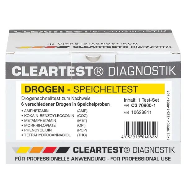 Cleartest Drogen-Speicheltest KD 6-fach