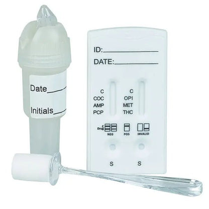 Cleartest Drogen-Speicheltest AMP50/MET50/OPI40/COC20/THC25/BZO20 Pack: 5 Teste | Packung (5 Tests)
