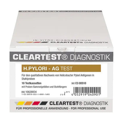 Cleartest Pylori AG, made from chair