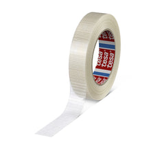 tesa 4591 Cross-Filament Adhesive Tape, Transparent, 50 m x 25 mm