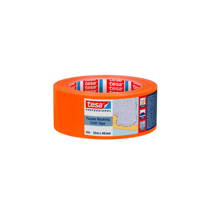 tesa Professional 4694PRO Facade Masking Fabric Tape, orange, 33 m x 48 mm