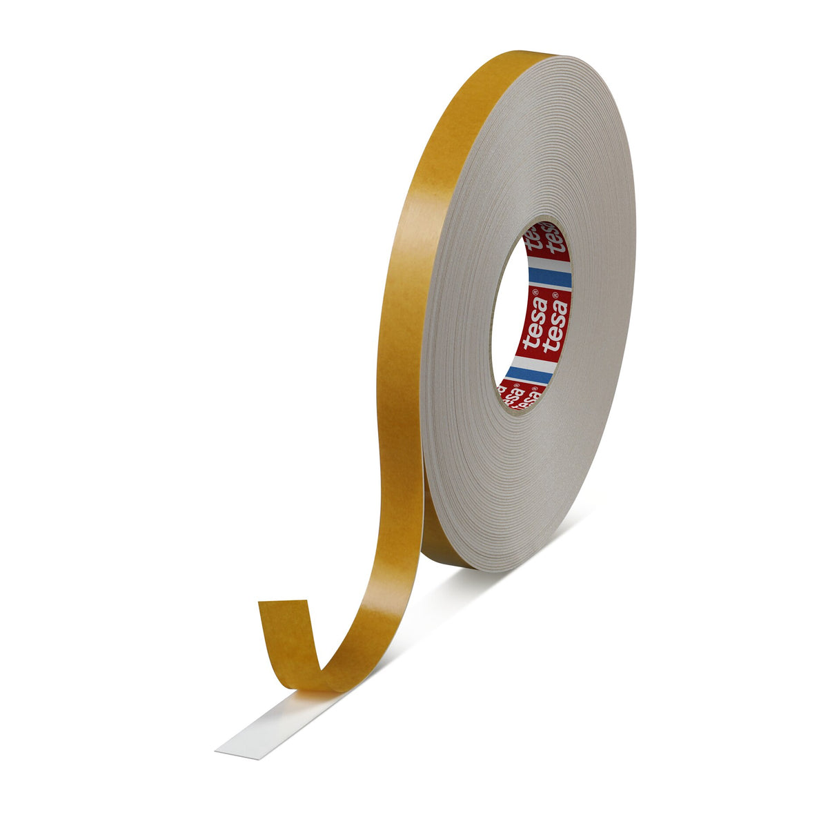 tesafix 4957 PE Foam Adhesive Tape, White, 25 m x 19 mm