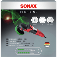 SONAX PROFILINE Foam Pad, Medium, 150