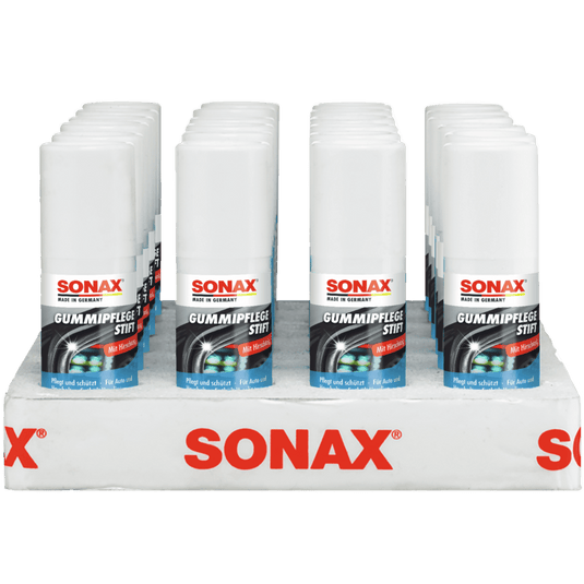 SONAX GummiPflegeStift Thekendisplay
