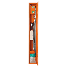Stehschrank Erste-Hilfe-Trage orange