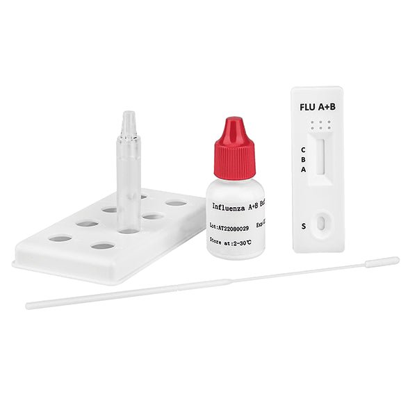 Pack. *Cleartest light Influenza A+B* Pack: 10 tests, including accessories | Pack (10 tests)