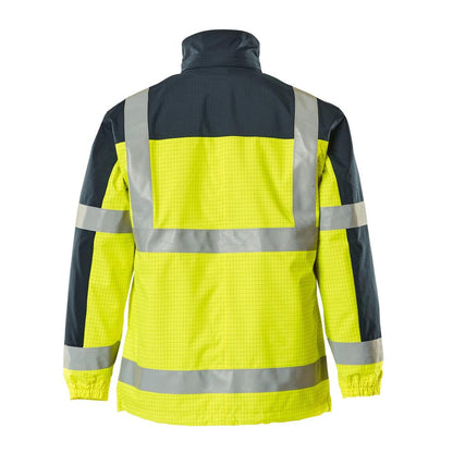 MASCOT® Lungern Parka Multisafe, hi-vis gelb/marine
