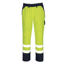 MASCOT® Linz Überziehhose, hi-vis gelb/marine