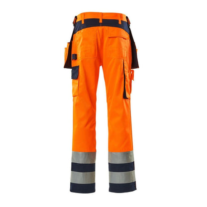 MASCOT® Almas Handwerkerhose, hi-vis orange/marine