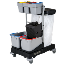 Numatic cleaning trolley ProCar 4G Black | Pack (1 piece)