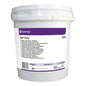 A white 6 kg bucket of Diversey Deutschland Clax Pura 35D2 enzymatic detergent with a handle and lid, featuring a purple and white label with branding, product details, instructions, and multilingual text.