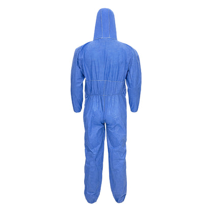 NITRAS POLYSAFE BASIC II, chemical protection overall, royal blue