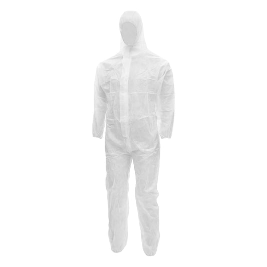 NITRAS POLYSAFE BASIC II, Chemikalienschutzoverall, weiß