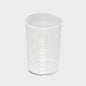 melinip sippy cup standard base 200 ml colorless-natural | Pack (10 pieces)
