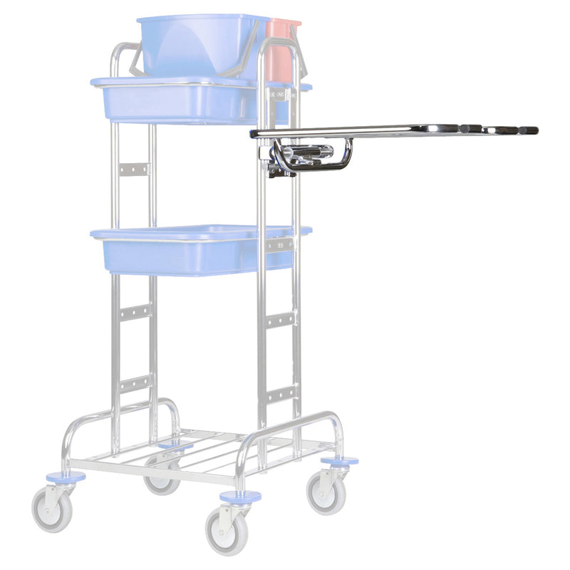 VERMOP Halterahmen 2X70 L, abklappbar, verchromt, 58 x 47 x 19 cm