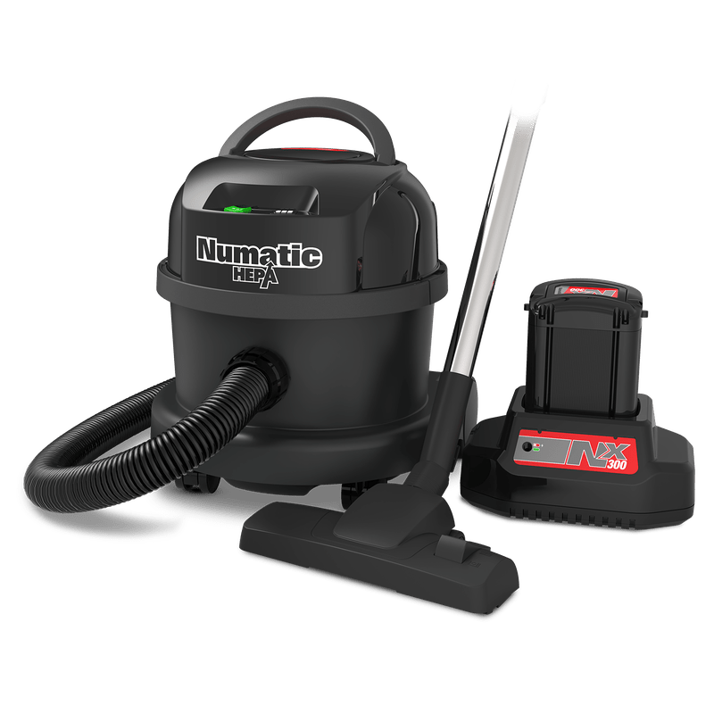 Numatic battery vacuum cleaner NBV240HNX/1, red, accessory set AS55(2.2P) | Pack (1 piece)
