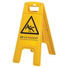 VERMOP warning sign risk of slipping, 27.5 x 3.5 x 56.5 cm