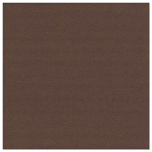 The close-up of the PAPSTAR 20 napkins "ROYAL Collection" (40x40 cm, 1/4-fold) from PAPSTAR GmbH shows a solid medium brown napkin with an even weave structure - perfect for elegant table decorations without visible patterns.