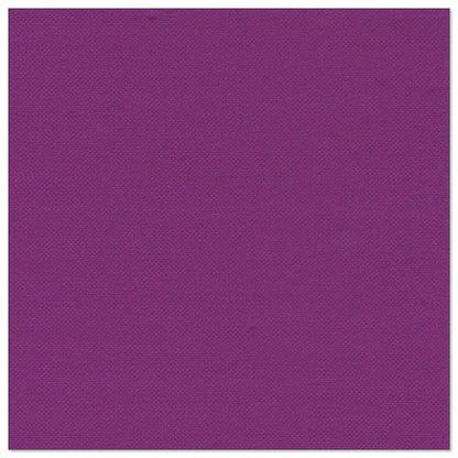 A solid purple rectangular napkin from PAPSTAR GmbH, the "ROYAL Collection" 20 napkins (1/4-fold, 40x40 cm), depicted on a white background - ideal for stylish table decoration.
