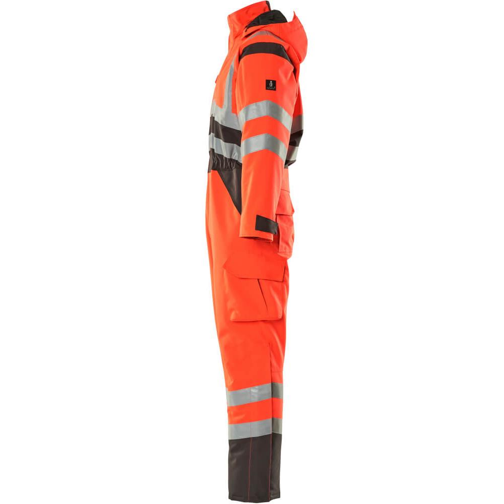 MASCOT® Safara winter combination, hi-vis red/dark anthracite