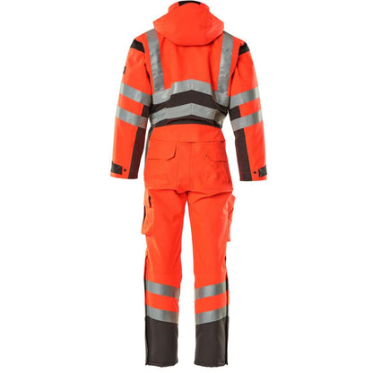 MASCOT® Safara winter combination, hi-vis red/dark anthracite