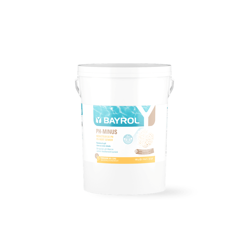 BAYROL pH-Minus Quickly soluble acid granules of high chemical purity