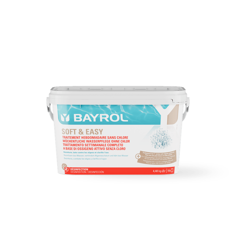 BAYROL Soft & Easy chlorine-free alternative for water care