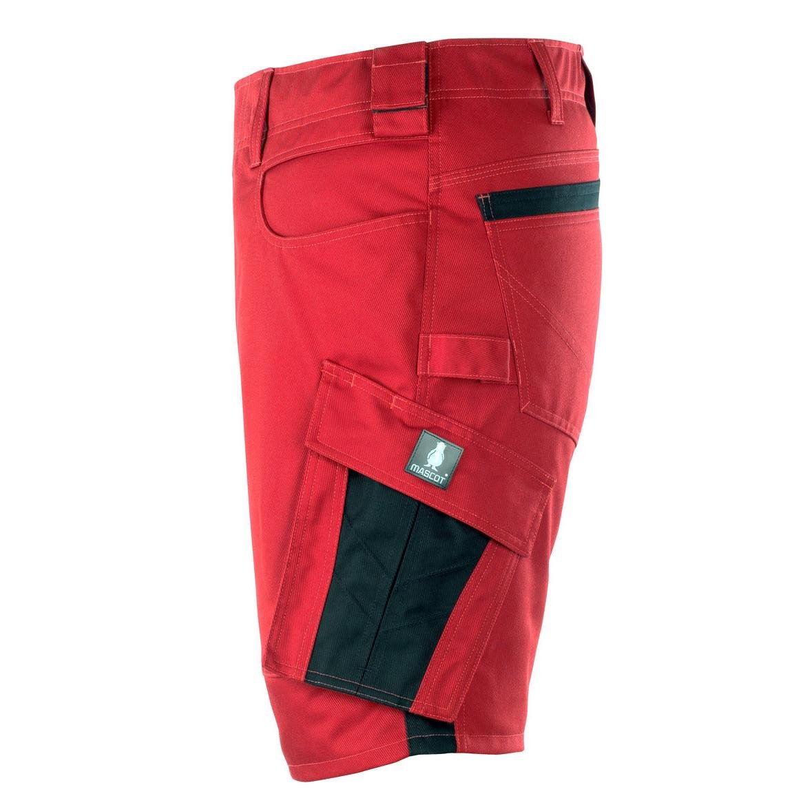 MASCOT® Stuttgart Shorts, rot/schwarz