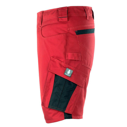 MASCOT® Stuttgart Shorts, rot/schwarz